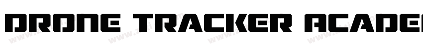 Drone Tracker Academ字体转换